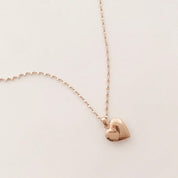 Golden Heart Locket