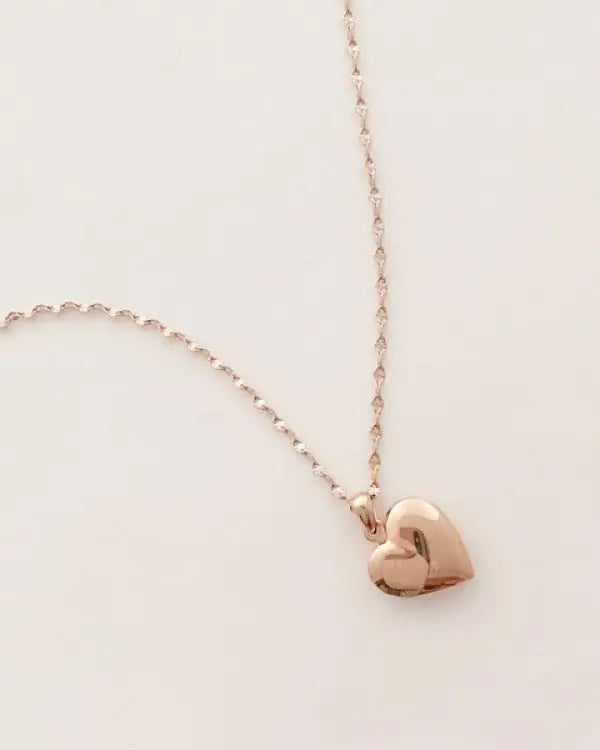 Golden Heart Locket