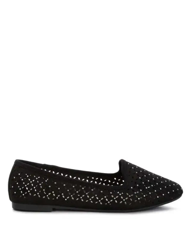 Gordon Perforated Ballerinas