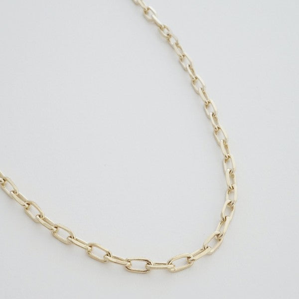 Greta Chain Necklace - Gold / One Size