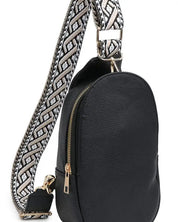 Guitar Strap Sling Bag - BLACK