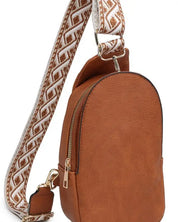 Guitar Strap Sling Bag - Brown