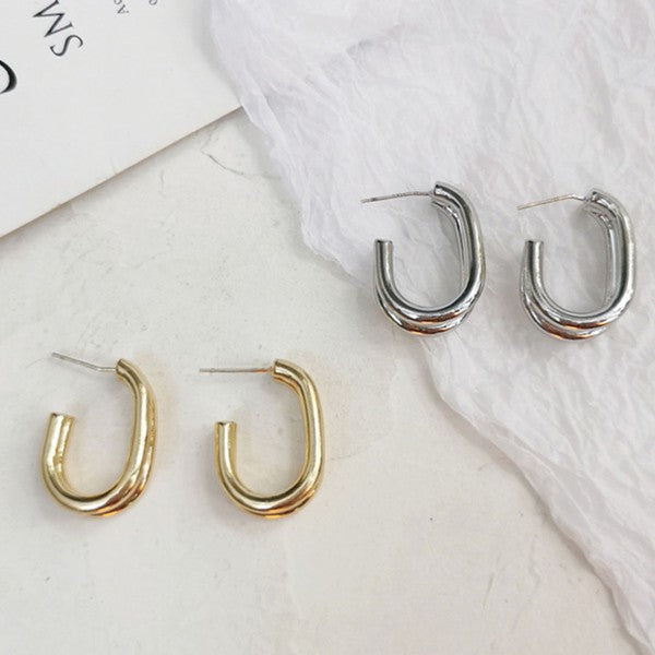 Hazel Earrings - Silver / OS