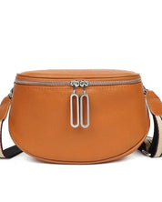 Hazel Genuine Leather Sling Bag