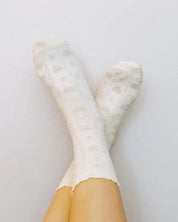 Heart Embossed Socks Set Of 3