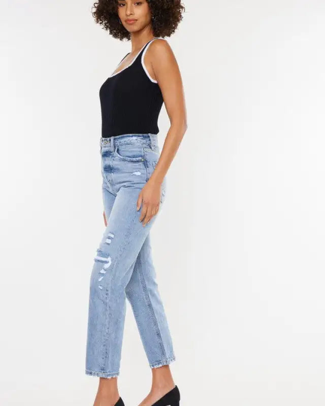 High Rise 90’s Boyfriend Jeans - Jeans