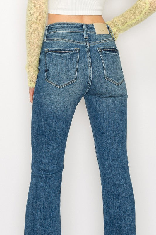 High Rise Boot Cut Jeans