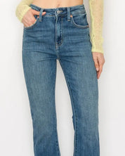 High Rise Boot Cut Jeans