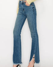 High Rise Boot Cut Jeans