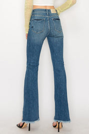 High Rise Boot Cut Jeans