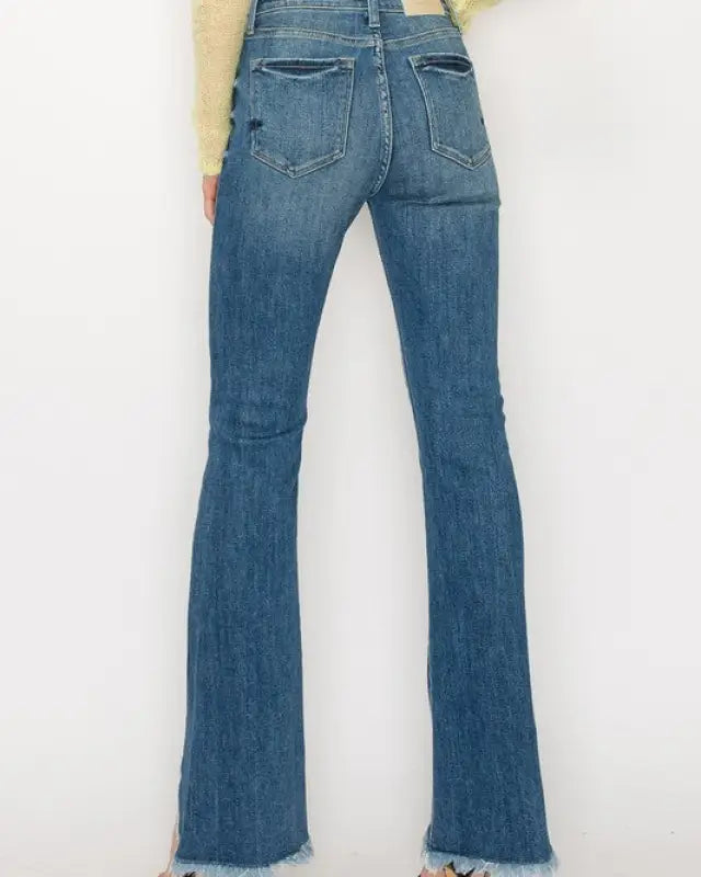 High Rise Boot Cut Jeans