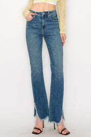 High Rise Boot Cut Jeans