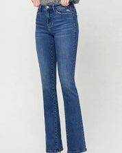 High Rise Bootcut Jeans