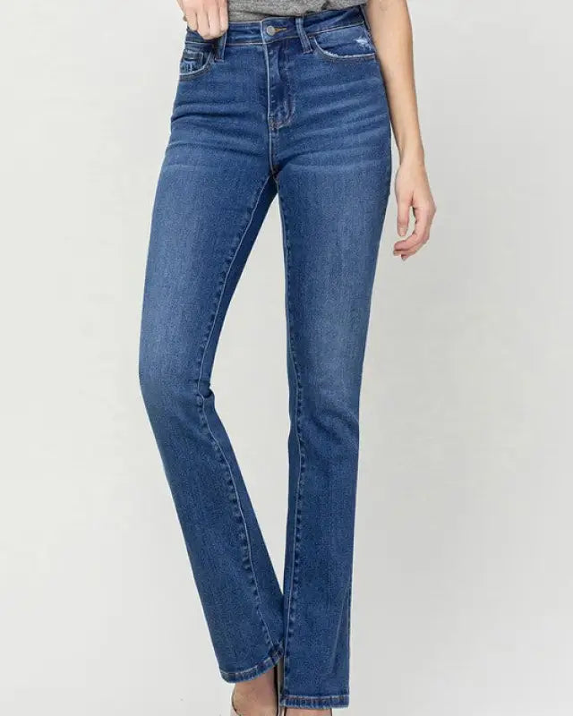 High Rise Bootcut Jeans