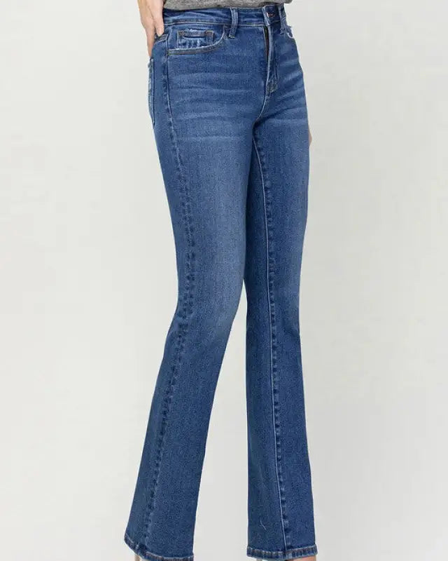 High Rise Bootcut Jeans