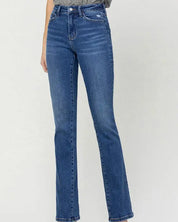 High Rise Bootcut Jeans