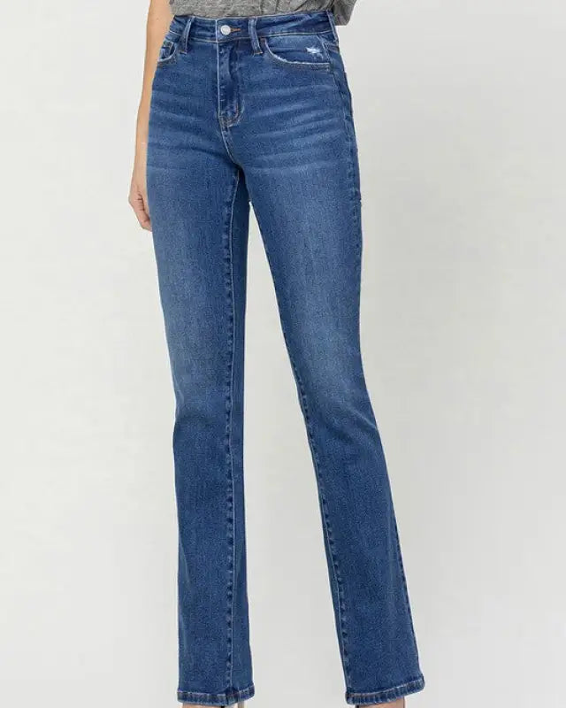 High Rise Bootcut Jeans