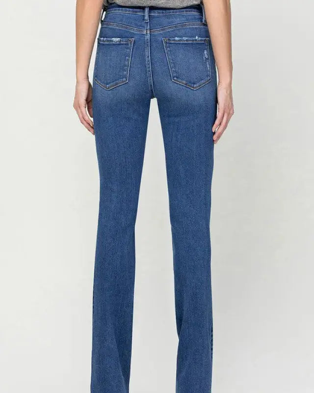 High Rise Bootcut Jeans