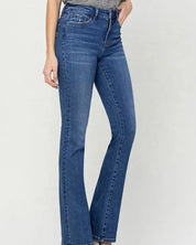 High Rise Bootcut Jeans