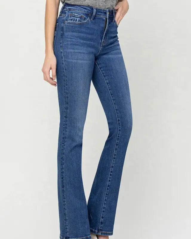 High Rise Bootcut Jeans