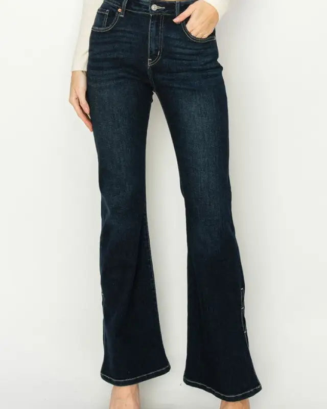 High Rise Flare Jeans