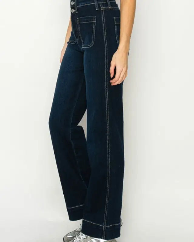 High Rise Modern Wide Jeans