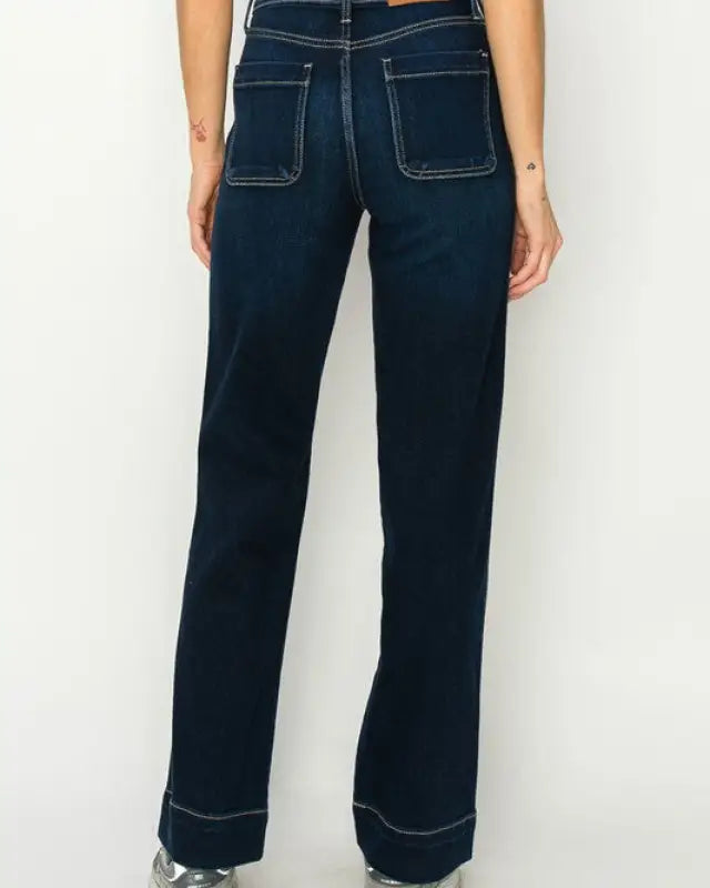 High Rise Modern Wide Jeans