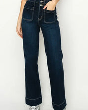 High Rise Modern Wide Jeans