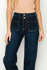 High Rise Modern Wide Jeans