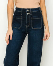 High Rise Modern Wide Jeans