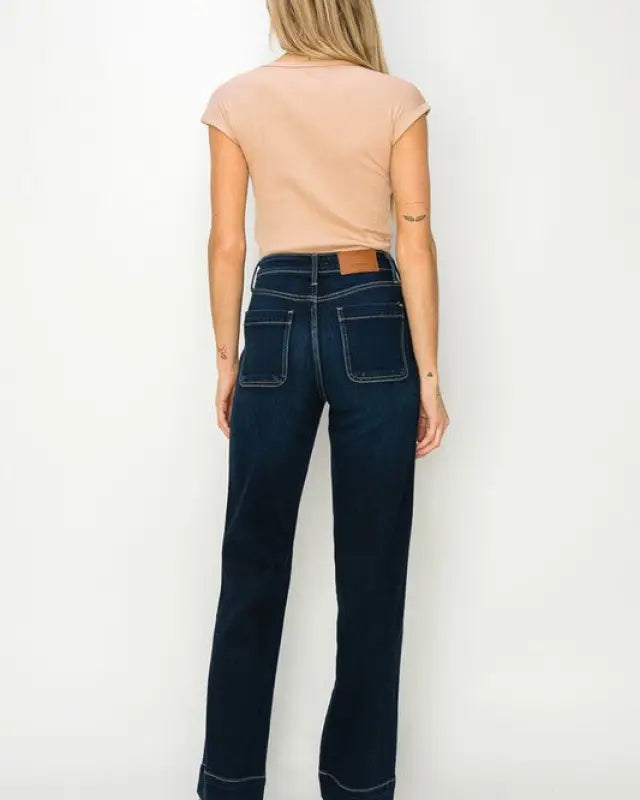 High Rise Modern Wide Jeans