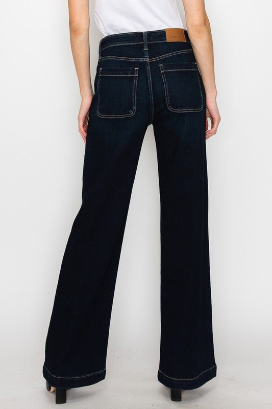 High Rise Modern Wide Jeans