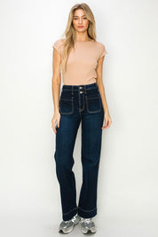 High Rise Modern Wide Jeans