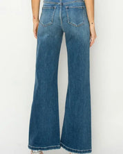 High Rise Relaxed Flare Jeans