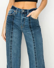 High Rise Relaxed Flare Jeans