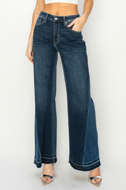 High Rise Relaxed Wide Leg Jeans