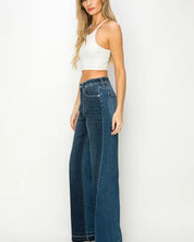 High Rise Relaxed Wide Leg Jeans