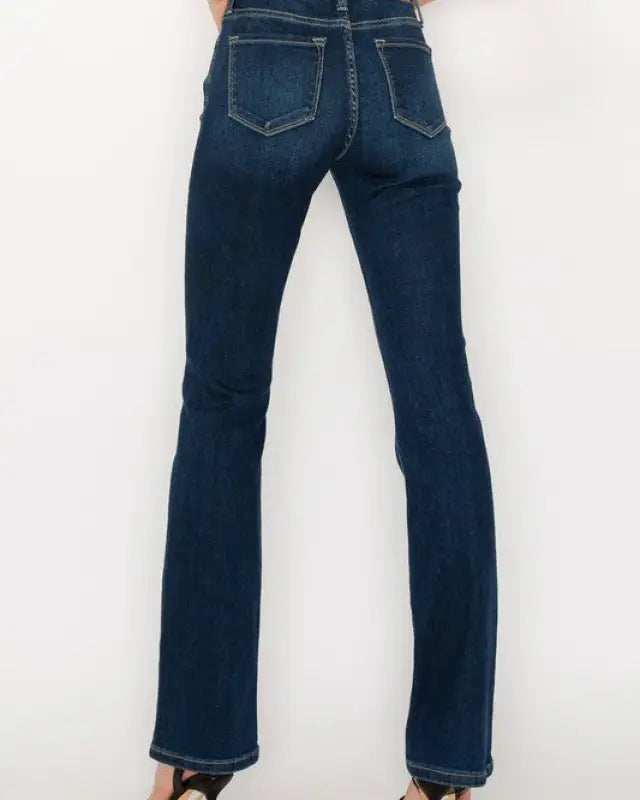 High Rise Skinny Bootcut Jeans