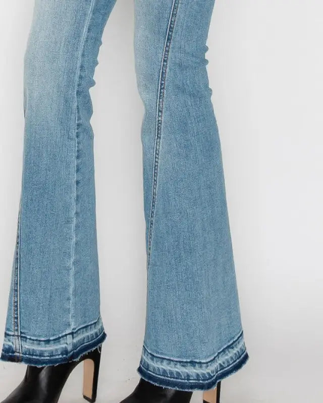 High Rise Skinny Flare