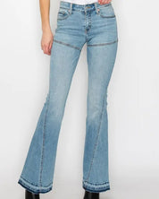 High Rise Skinny Flare