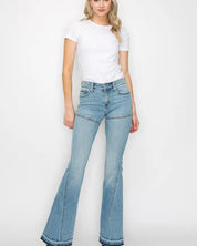 High Rise Skinny Flare