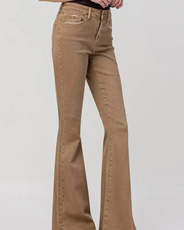 High Rise Super Flare Jeans - Jeans