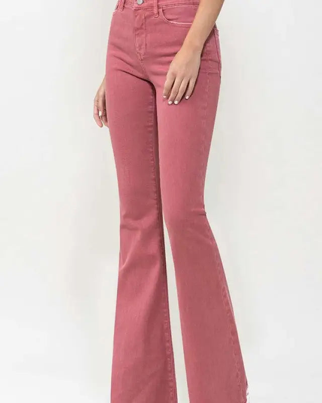 High Rise Super Flare Jeans