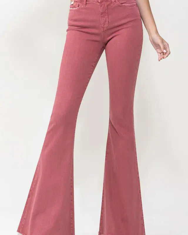 High Rise Super Flare Jeans