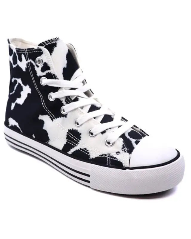 High Top Canvas Sneaker