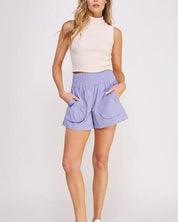 HIGH WAISTED SHORTS PANTS