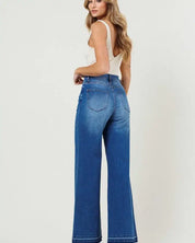 High Waisted Wide Leg Jeans