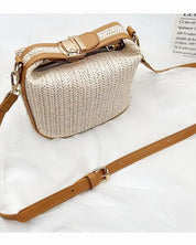 Imani Crochet Top Handle Crossbody - Straw / OneSize