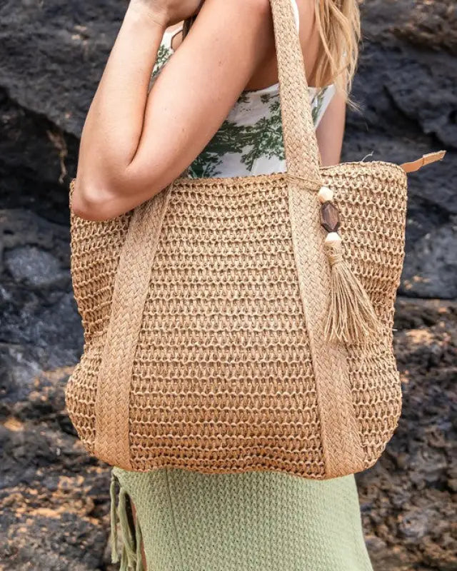 Izola Carry All Tassel Tote