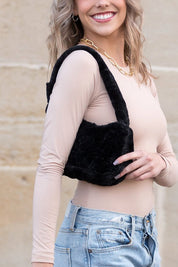 Izzie Plush Shoulder Bag